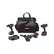 Set of 18 V cordless power tools in bag ABS/AWS/ASS COMPACT M-CUBE - 1