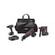18 V cordless power tools set with tool bag ABS/ABH/AFS COMPACT M-CUBE - 1