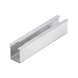 Trapezoidal sheet metal rail short PLUS - SHTMETRL-SOL-ALU-PLUS-TRAPEZE-HK-150MM - 1
