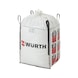 Stor affaldspose, asbest Med skørter og fastgørelsesbånd - 1