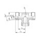 T-shaped cutting ring fitting ISO 8434-1, stainless steel 1.4571 - TUBFITT-ISO8434-L-T-A5-D35-M45X2 - 2