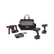 18 V cordless power tools set with tool bag ABS/ABH/ASS COMPACT M-CUBE - 1