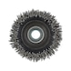 Wire cup brush with carbide bristles LONGLIFE - 2