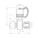 Messkupplung MINIMESS 1620 T-Verschraubung - MESSKUPPL-1620-1.0718-NBR-T-VSHR-S20 - 2