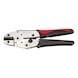 Crimping pliers for insulated cable lugs - 1