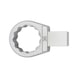 Ringschlüssel mit Einsteckschaft-Vierkant 14x18 mm