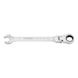 Ratchet comb. wrench, flexible, assortment - 2