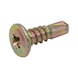 Drilling screw, flat head, inch - SCR-SDM-WAFER-H2-(CL2)-8G_18X12 - 2