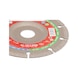 Diamond disc Cut & Grind BSL Metal - CUTDISC-DIA-C&G-BSL-METAL-BR22,23-D230MM - 2