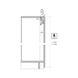 Folding door fittings without lower guide or automatic closing WingLine L - 10