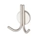 KH-A 4 clothes hook With mounting plate for concealed mounting - 1