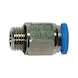 Straight push-in fitting hex. M/G thread - PSHINFITT-SR-HEX-PLA-ET-G1/2-PIP-14 - 1