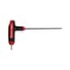 Screwdriver T-handle hexagon socket REDSTRIPE