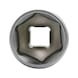 3/8 INCH SOCKET WRENCH INSERT METRIC, HEXAGON (HX), SHORT - 2