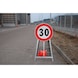 Temporary road sign - 2