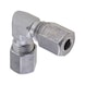 90° Winkel-Schneidringverschraubung ISO 8434-1, Stahl Zink-Nickel - 1