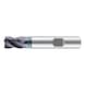 Speedcut Universal solid carbide end mill, short, optional, four blades, uneven angle of twist gradient, HB shank - 1