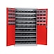 Wing door cabinet, depth 500&nbsp;mm With W-SLB system storage boxes, size 1, 2, 3 and 4 - 1