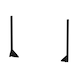 Mounting profile pair for workbenches