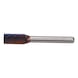 Carbide bur A, no end cut, BlueTec - 1