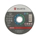 Cutting disc for stainless steel - CUTDISC-GREEN-A2-SR-TH1,0-BR22,23-D115MM - 1