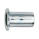 Rivet nut with flat head - 1