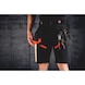 Short Performance - SHORTS PERFORMANCE BLACK/RED 58 - 2