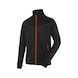 Performance fleece jacket - FLEECE JKT PERFORMANCE BLACK/RED XL - 1