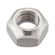 Hexagonal nut with clamping piece (all-metal) ISO 7042, A4-70 stainless steel, plain - 1