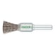 Wire end brush Stainless steel, crimped, with shank - CENTFBRSH-SST-RUSTFREE-D12X0,2 - 1