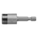 1/4-inch socket wrench insert hexagon, without magnet - IMPSKTWRNCH-1/4IN-WS10-L50MM - 1