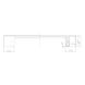 Poignée de meuble design Poignée D, cube - HNDL-ZD-DESIGN-BOW-(NI)-MATT-192MM - 2
