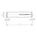 DIN 1474 stainless steel A1 plain - PIN-TAPGRVD-DIN1474-A1-2X10 - 2