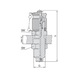 Raccord de mesure - TEST COUPLING SKK 20-6L-VK - 2