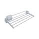 Lateral Pull Out Trouser  Rack Wardrobe Systems - SELF PULL-OUT TROUSER RACK SILVER - 1