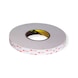 Adhesive Tape for Glass Wardrobe Systems - CINTA ADHE 2CARAS 19MM BL 33MT - 1