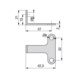 Bracket Joint T Fastener - ESCUADRA T D6 NE - 2