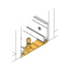 Connector for Doord Concepta Sliding Systems - CONNEC CONCEPTA 110X26 2D F/PL - 2