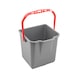 Bucket For dual bin cleaning trolley