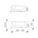 Soft-close door damper For Nexis Click-on and Impresso 170° concealed hinge - 4