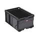Storage box W-KLT - STRGBOX-WKLT1.0-3215-300X200X150-BLACK - 1