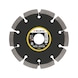 Diamond milling disc, long-life, for construction sites - CUTDISC-DIA-LL-TUCKPT-BR22,23-D115X6MM - 1