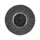 Lamella flap disc Mini-Disc alumina zirconia - FLPDISC-MINI-ZC-PLA-SR-G80-D76 - 10
