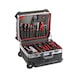 Tool case with transport rollers - 4