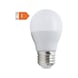 Lâmpada LED,  E27 em forma de bola de golfe, não regulável - LAMPADA LED E27 G45 2700K - 1