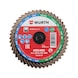 Lamella flap disc Flexi-Disc - FLPDISC-FLEXI-ZC-PLA-SR-G80-D76 - 1