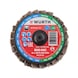 Lamella flap disc Mini-Disc alumina zirconia - FLPDISC-MINI-ZC-PLA-SR-G36-D50 - 1