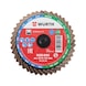 Lamella flap disc Flexi-Disc - FLPDISC-FLEXI-ZC-PLA-SR-G60-D76 - 1
