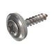 Plumber’s sealing screws, stainless steel, A2 - 1