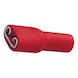 Crimp cable lug, push connector, fully insulated PVC-insulated - PSHCON-ALLINSULATED-RED-F-4,8X0,5X20MM - 1
